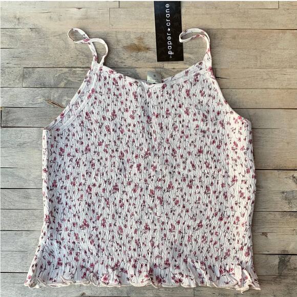 Paper Crane Floral Top Size Medium - Picture 1 of 5